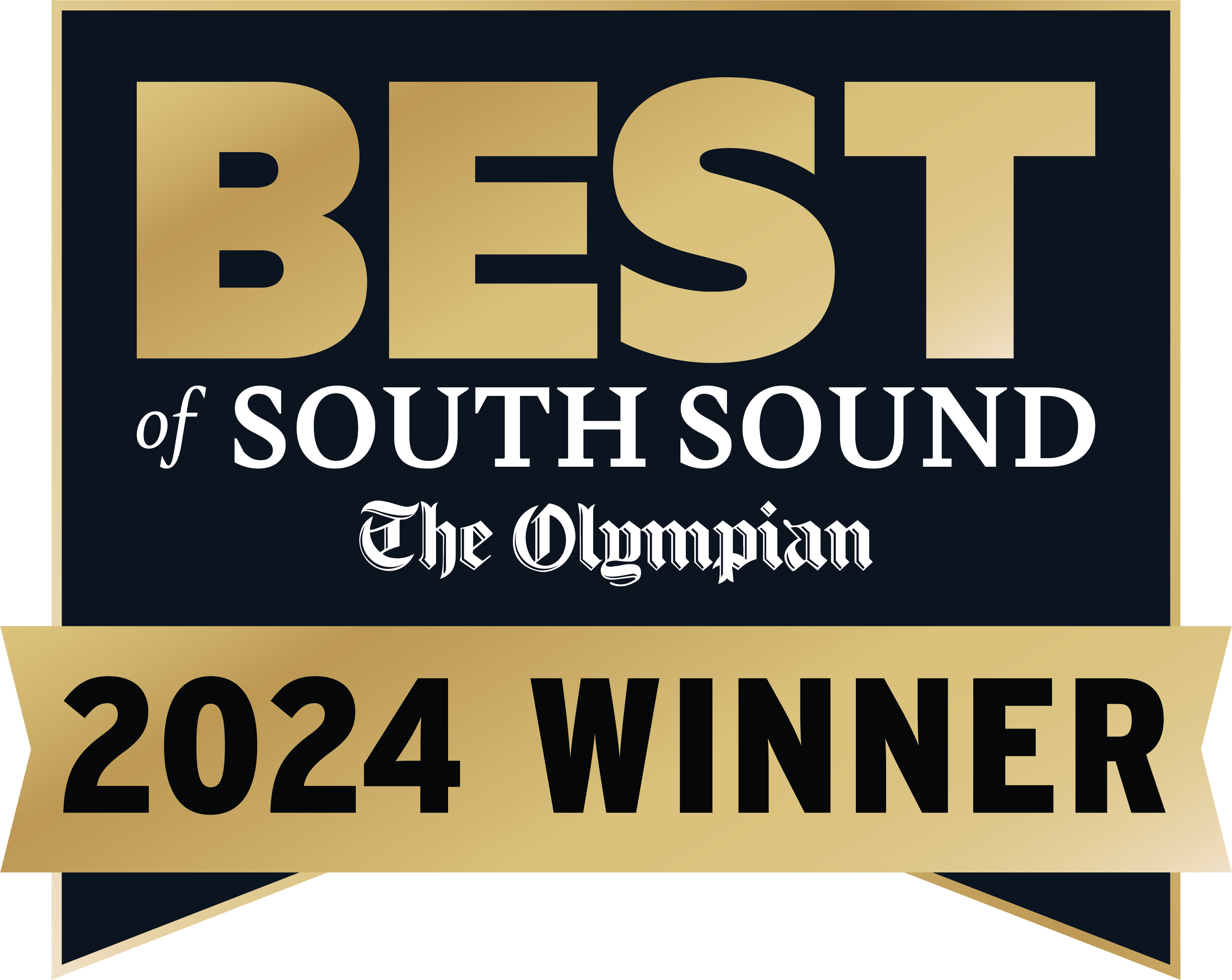 Best of South Sound 2024 Gold winner for Window Cleaning.