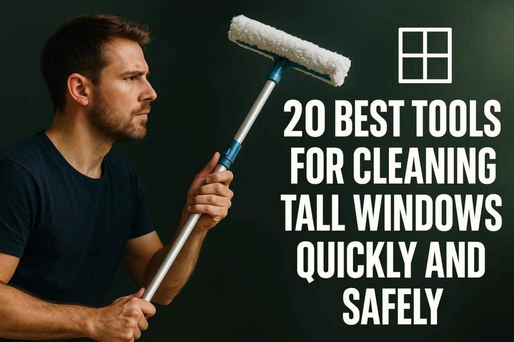 20 Best Tools for Cleaning Tall Windows Quickly and Safely