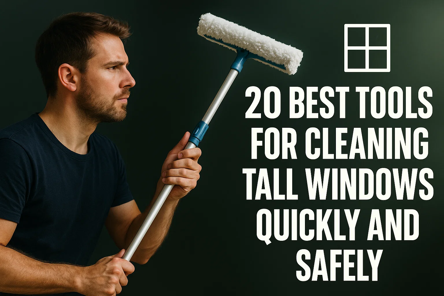 20 Best Tools for Cleaning Tall Windows Quickly and Safely