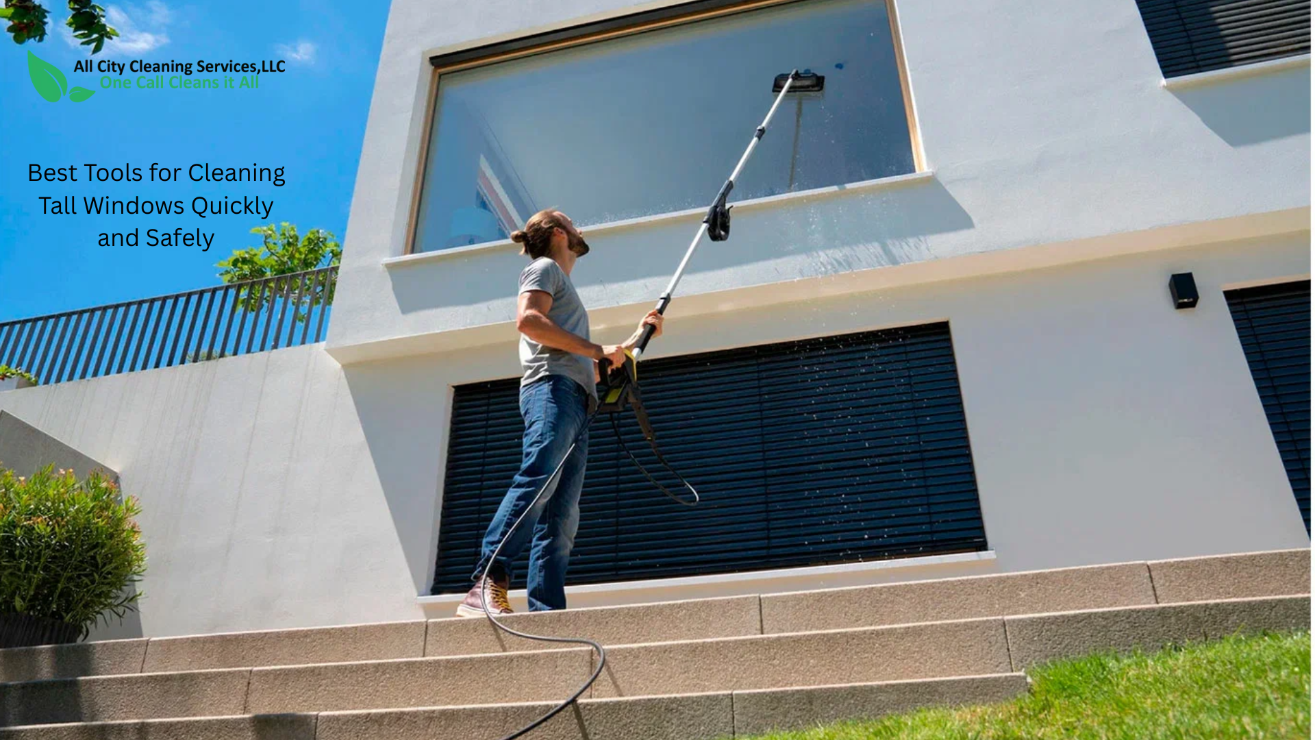 Best Tools for Cleaning Tall Windows Quickly and Safely
