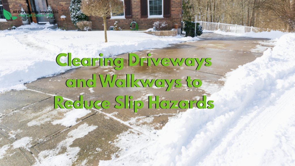 Clearing Driveways and Walkways to Reduce Slip Hazards
