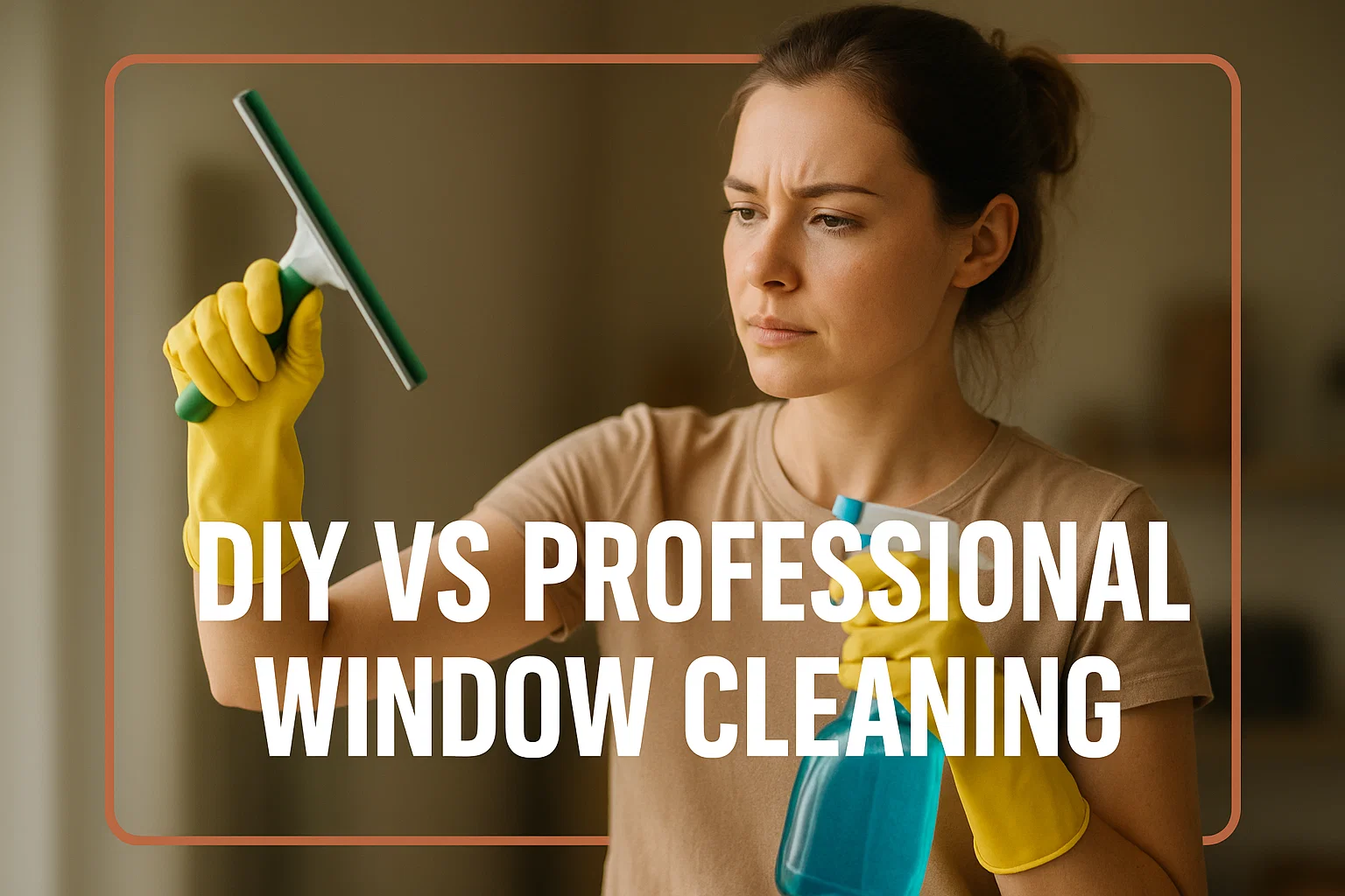DIY vs Professional Window Cleaning