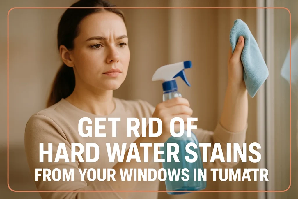Get Rid of Hard Water Stains from Your Windows