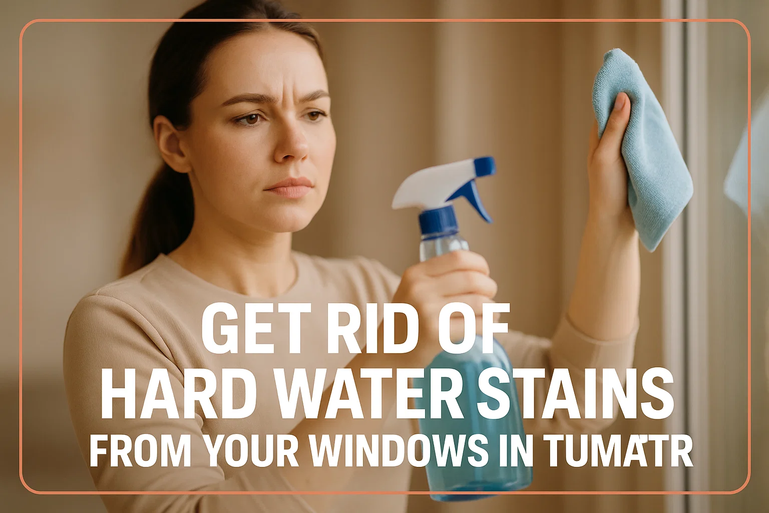 Get Rid of Hard Water Stains from Your Windows