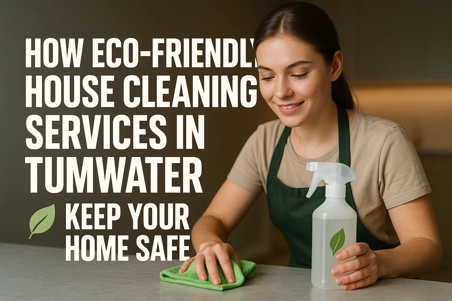 How Eco-Friendly House Cleaning Services in Tumwater Keep Your Home Safe