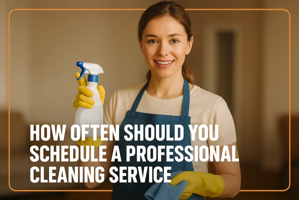 How Often Should You Schedule a Professional Cleaning Service
