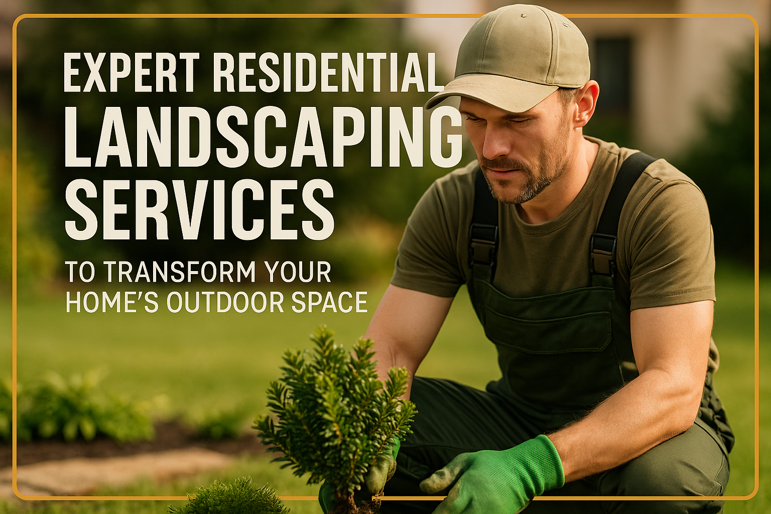 Expert Residential Landscaping Services to Transform Your Home’s Outdoor Space