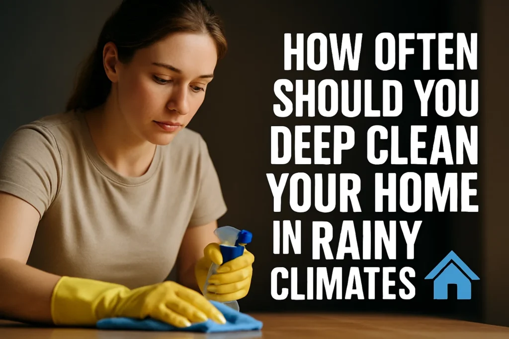 How Often Should You Deep Clean Your Home in Rainy Climates