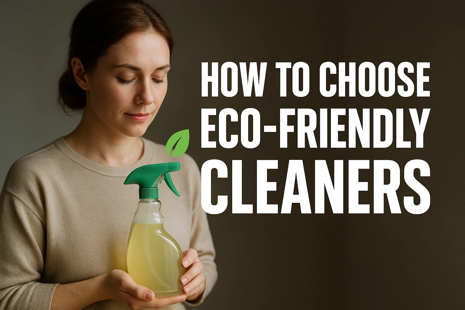 How to Choose Eco-Friendly Cleaners