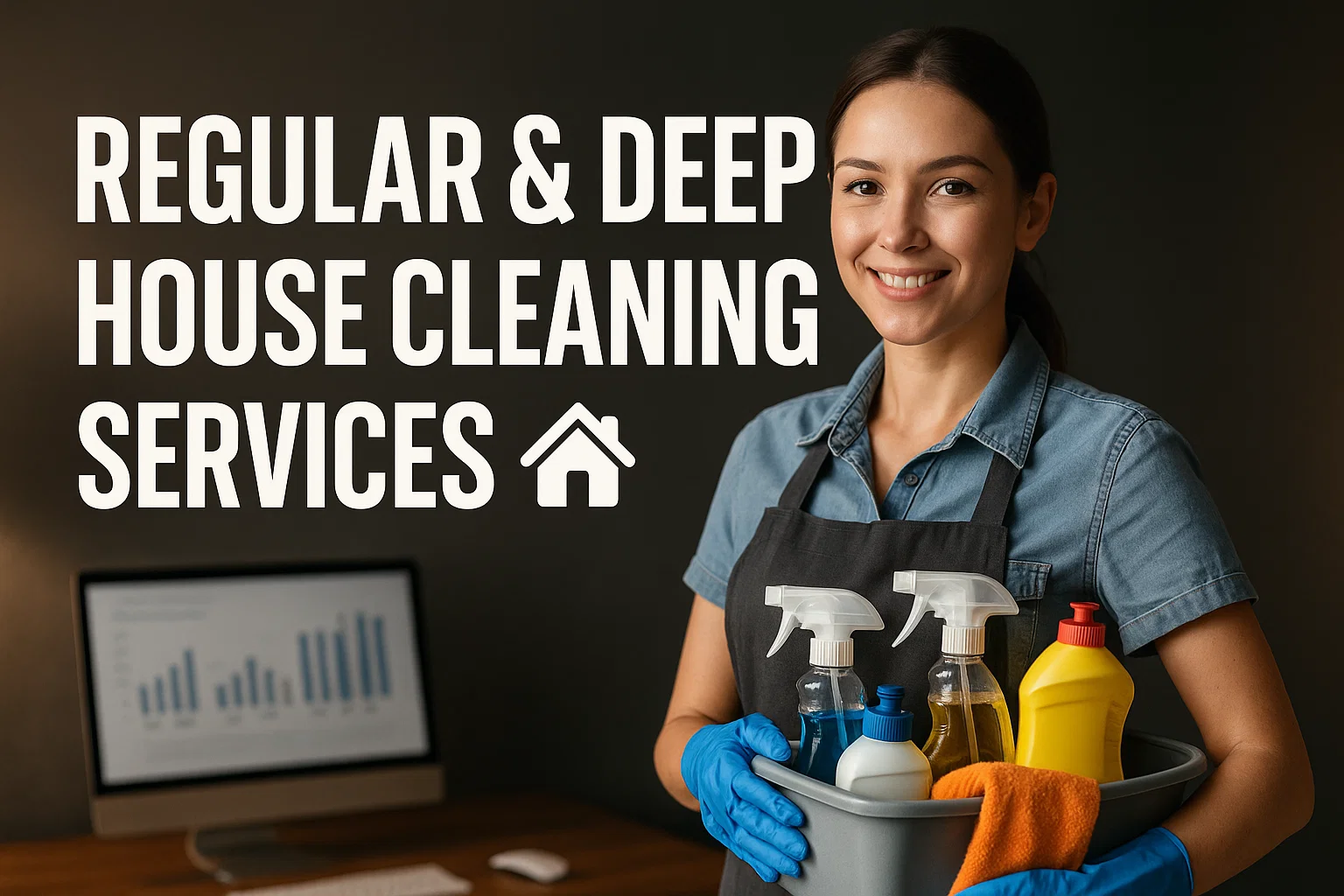Regular and Deep House Cleaning Services