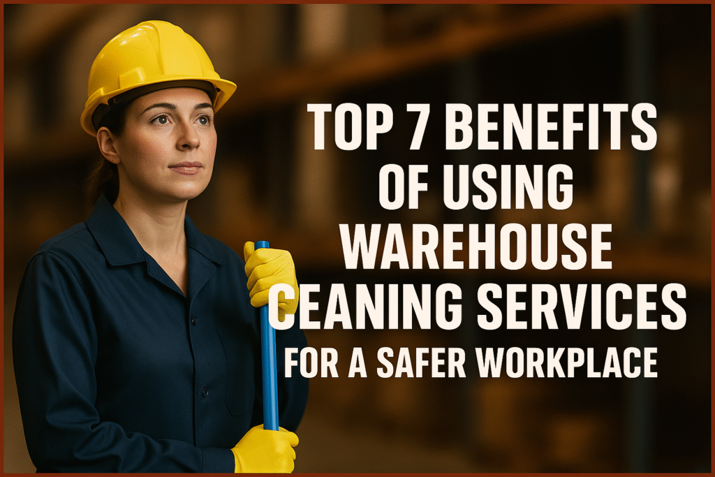 Top 7 Benefits of Using Warehouse Cleaning Services