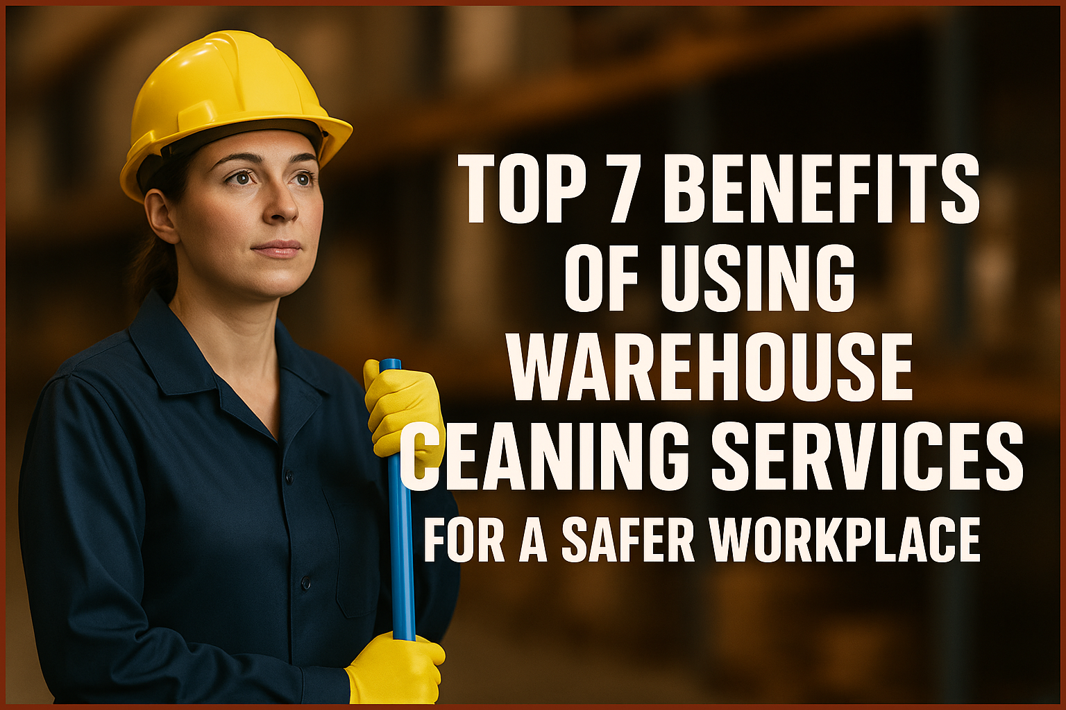 Top 7 Benefits of Using Warehouse Cleaning Services