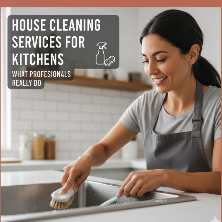 House Cleaning Services for Kitchens: What Professionals Really Do