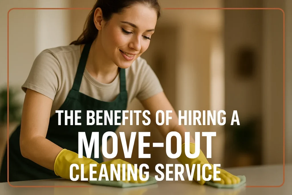 The Benefits of Hiring a Move-Out Cleaning Service