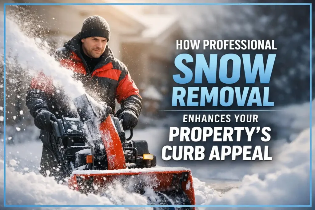 How Professional Snow Removal Enhances Your Property’s Curb Appeal