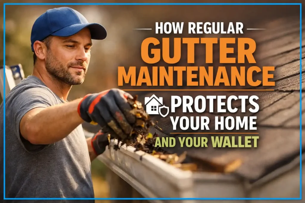How Regular Gutter Maintenance Protects Your Home and Your Wallet