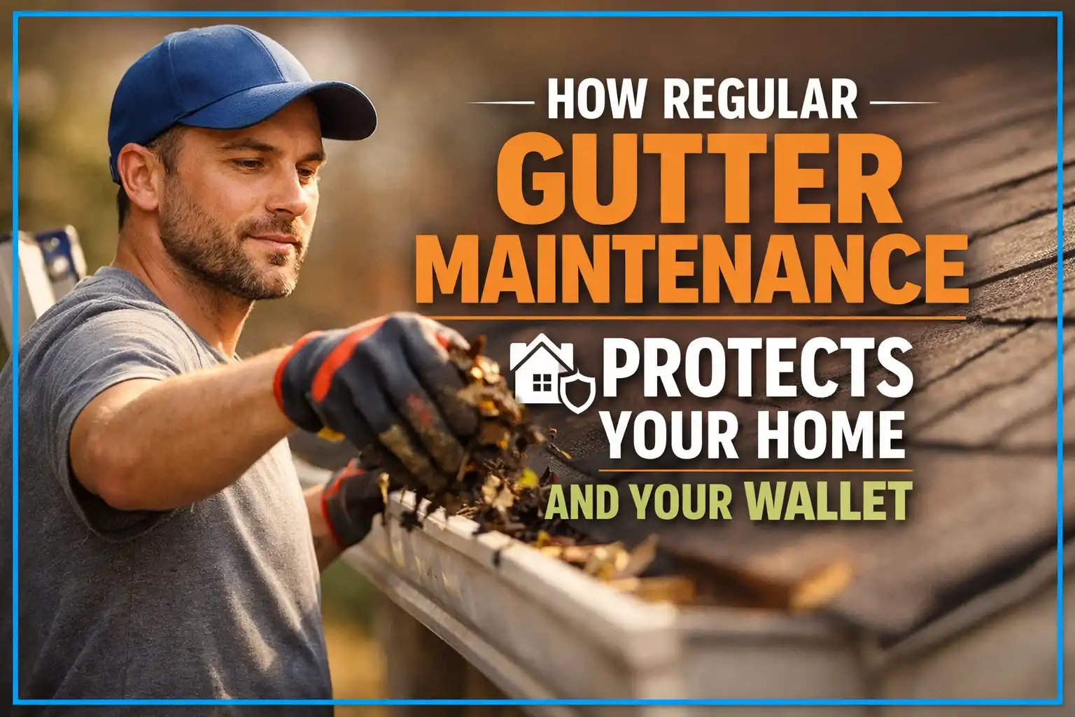 How Regular Gutter Maintenance Protects Your Home and Your Wallet