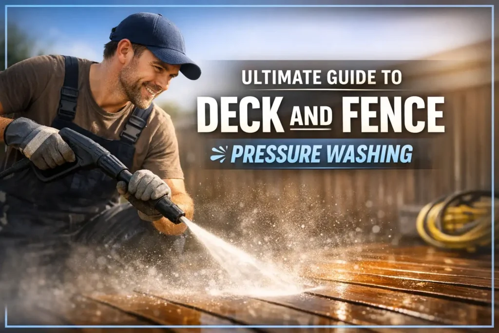 Ultimate Guide to Deck and Fence Pressure Washing
