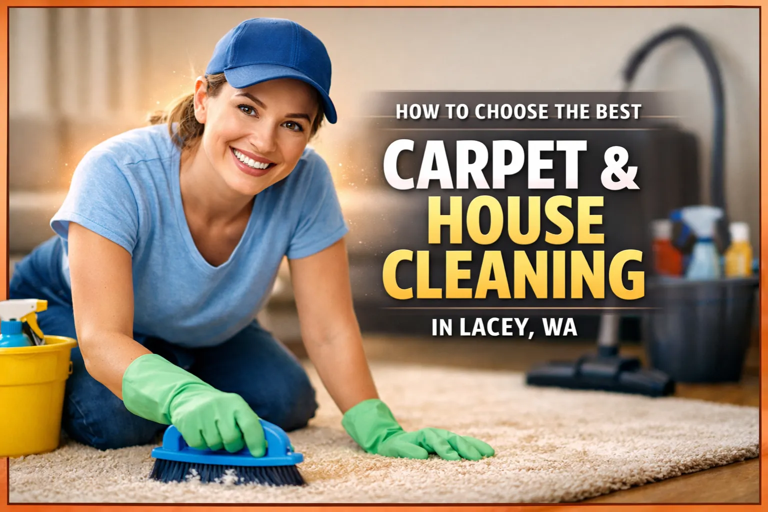 How to Choose the Best Carpet & House Cleaning in Lacey, WA