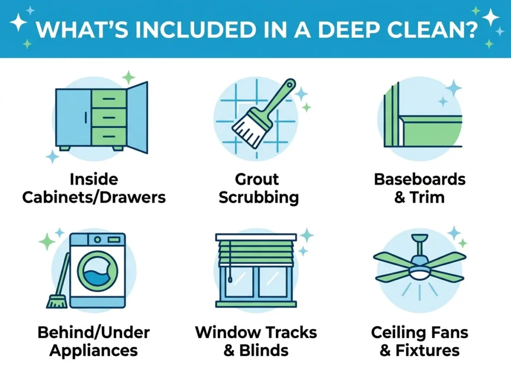 What's included deep clean